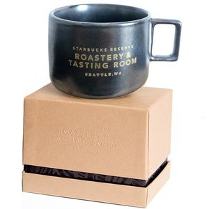 Starbucks Roastery Seattle Mug 3 oz Onyx Collector